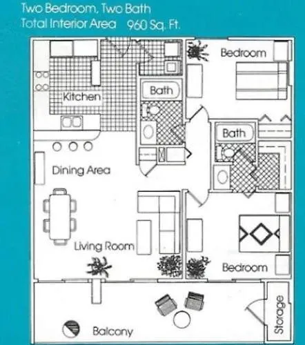 Surf & Racquet 610a Apartment